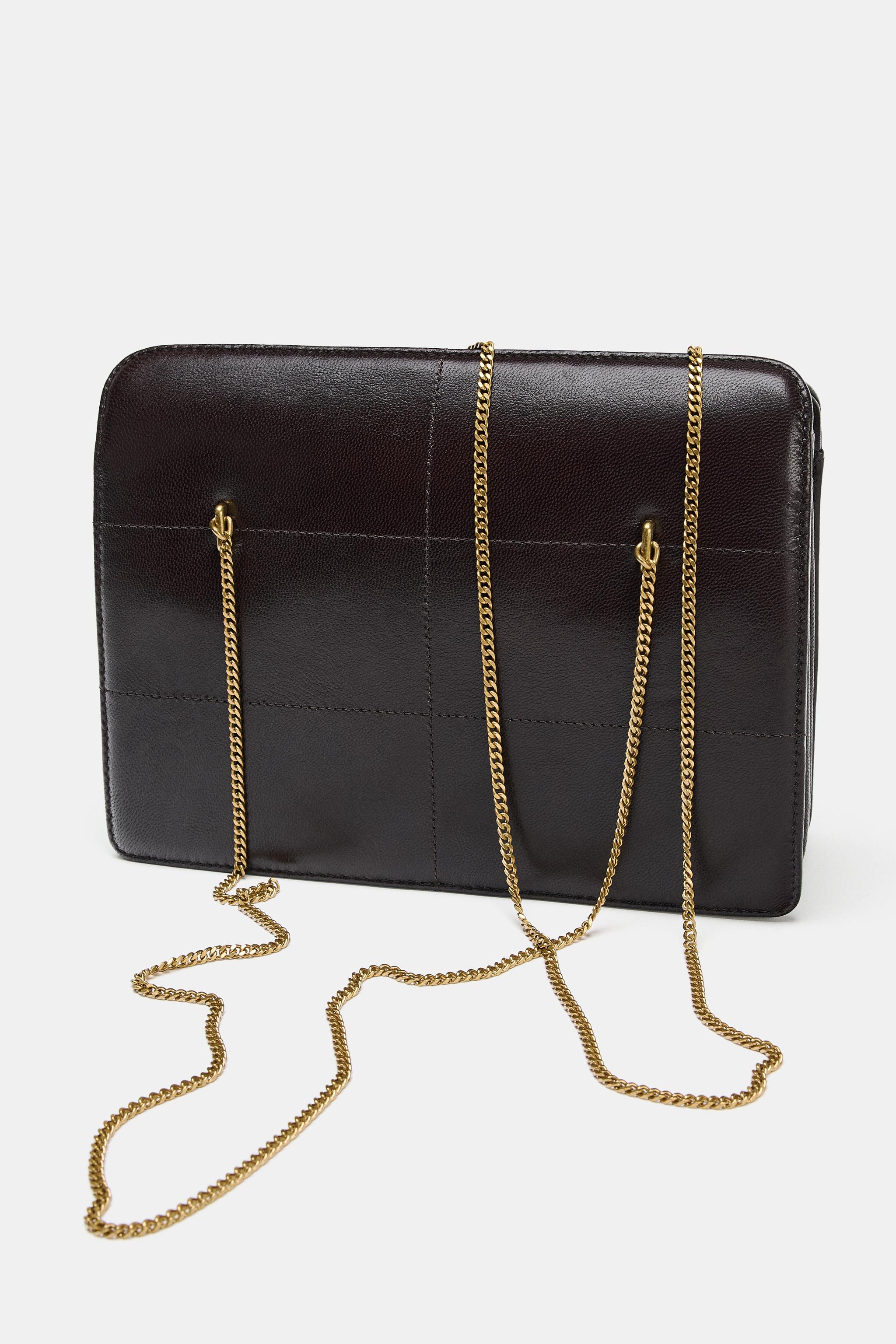 LEATHER SHOULDER BAG